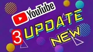 Youtube 3 New Update||YouTube Analytics,Live Stream Analytics In Mobile,Realtime Subscriber_Ahoshan.