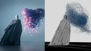 Cinema 4d Realflow Daemons Experiment | Octane Render | FREE PROJECT
