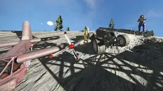 Space Engineers  E3S1  building a plane and a crane