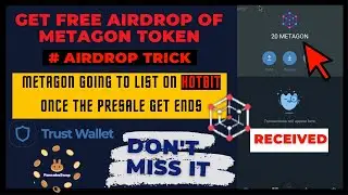 Metagon -🤑 Get Free Metagone Token Direct To Your TrustWallet |💰 Going To List In #Hotbit Exchange 💰