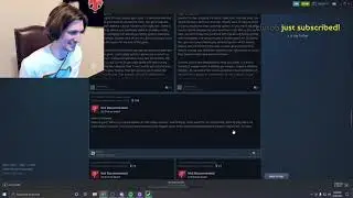 XQC REACTS TO NEW WORLD STEAM REVIEWS