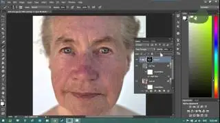 Làm mịn da, xóa nếp nhăn với Photoshop - 2