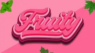 How to Create 3D Text Effect in illustrator | illustrator tutorial