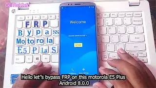 Motorola Moto E5 Plus FRP BYPASS Android 8.0.0 || Quitar cuenta google || Retire iD san laptop fasil
