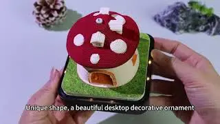 2025 Mushroom House 3D Memo Pad