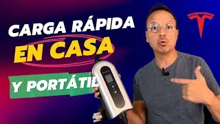 Carga RÁPIDO tu Tesla y todo EV coche eléctrico en casa - ShockFlo Portátil