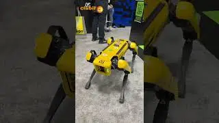 Boston Dynamics SPOT the Yellow Robotic Dog CES 2023