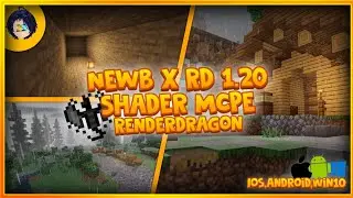SHADER RINGAN MCPE 1.20 !! NewB X RD Shader | Render Dragon Support!!