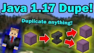 Dupe Glitch - Minecraft Java 1.17
