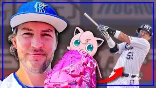 I Struck Him Out With A Pink Baseball Glove!