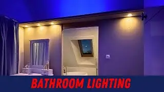 Small Space Bathroom Lighting design.