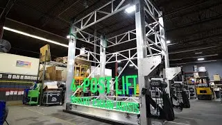 Stage Lift with Smart Chain Hoists (4-Post Lift)