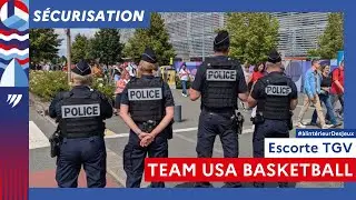 Escorte TGV de la Team USA | #àlintérieurDesJeux