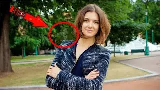 The husband was photographing his wife, when suddenly he noticed something terrible in the picture!