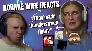 Normie Wife Listens To METALLICA For the First Time