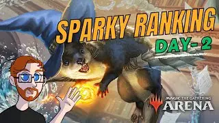 Sparky Ranking and Unlocking Starter Decks - MTG Arena Free to Play Challenge Day 2