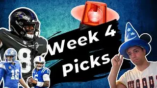 NFL Week 4 Picks & Predictions - Lamar Back with Vengeance