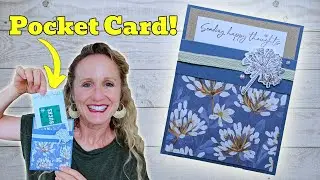 Learn to Make a Pocket Card | Easy DIY Gift Card Holder Option