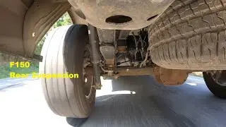 F150 Rear Suspension On a Typical Pennsylvania Road