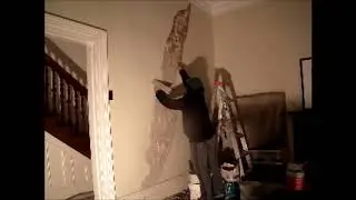 Structural Crack Repair Victorian House other side of wall