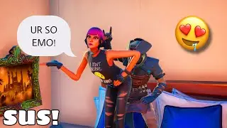 Fortnite Roleplay: THE SUS EMO GIRL (SHE TRIED TO KILL HIM?!?) PS5