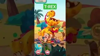 T-REX liberado en DINO BASH 2 