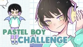 Pastel Boy CHALLENGE (Speedpaint) | Natt Zone #PastelGirlChallenge
