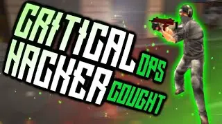 Critical ops caught a hacker (soon after got banned)