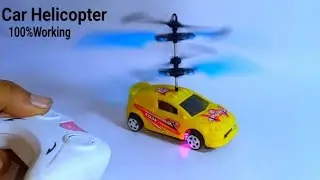 Remot Control Flying Car Helicopter !! Testing