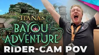 Tiana's Bayou Adventure RIDE TALK-THROUGH POV with Jack - DSNY Newscast