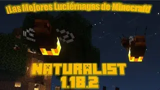 ¡Las Mejores Luciérnagas de Minecraft! - Naturalist 1.18.2 - Mod Review