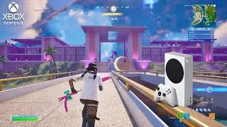 ГЕМПЛЕЙ НА XBOX SERIES S FORTNITE + DUO CC