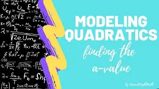 Modeling Quadratics - finding a-value