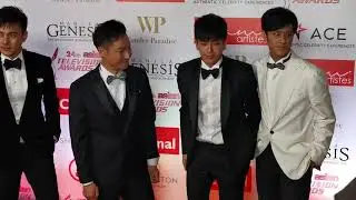 Attaphan Poonsawat and other Thai actors attend 24th Asian Television Awards in Manila