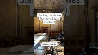 I didn't expect this from Starbucks in Italy... 😱 