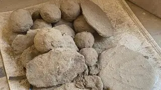 Asmr dusty dirt dry and water 💧(new mob ) 😴  crumbling|mind blowing dusty crumbling #oddlysatisfying