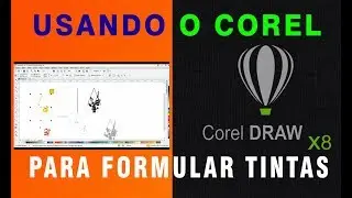 Como prepara tintas usando Corel Draw