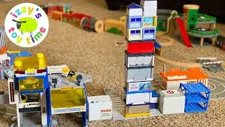 Cars for Kids! Building a Tall TOMICA TOWER!