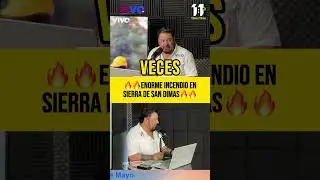 Enorme incendio en San Dimas ha dañado más de 1500 hectáreas de sierra