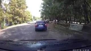 Разъехались по феншую  г.Вологда (авто)