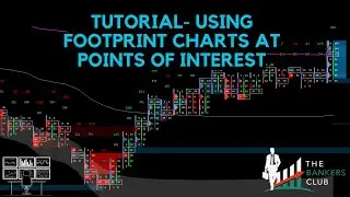 FOOTPRINT CHART ORDERFLOW TRADING - SPOTTING TRAPPED TRADERS