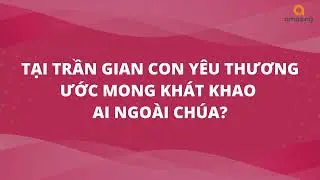 SỨC THIÊNG TRONG CON - VIDEO LYRIC