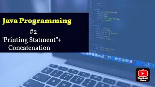 Printing Statement in java and how to Concatenation in java program #coder #java #programming