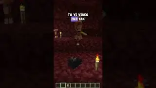 Minecraft But Piglin Can Wear Dragon Head #minecraftshorts