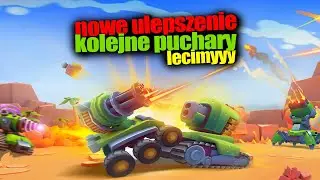 TANKS a LOT - nowe ulepszenia - kolejne puchary - Czy aż taka podróba Brawl Stars ??? Grucha xD