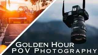 GOLDEN HOUR STREET POV PHOTOGRAPHY - w/ CANON 6D MARK ii (85mm F1 4)