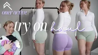 ONER ACTIVE TRY ON HAUL | flattering activewear, effortless collection, my fav brand