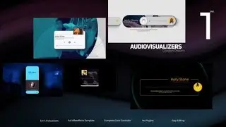 After Effects Template | Podcast Audio Visualizers