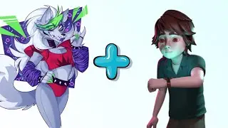 Roxanne Wolf + Gregory - All clothes = ?? (Fnaf Animation)