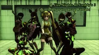 MMD Five Nights At Meiko's - Springtrap Finale (Dance Mode)